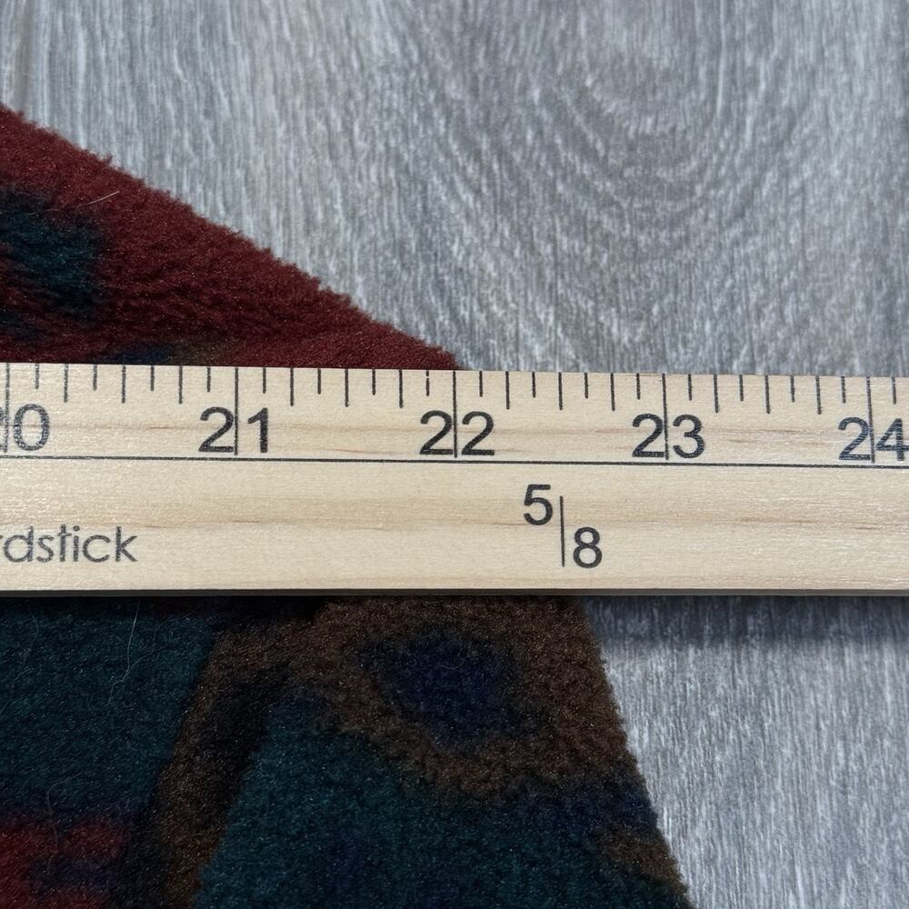 Vintage Eddie Bauer Fleece Jacket Full Zip Aztec Southwest Full Zip Men's XL - Picture 8 of 10